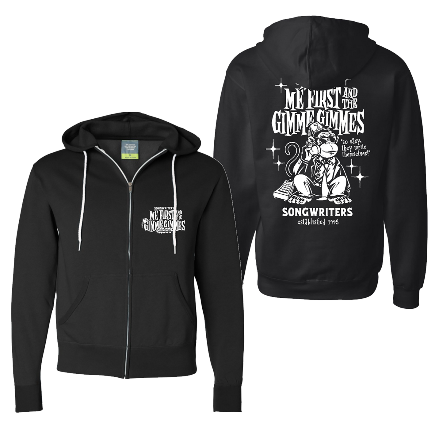 Songwriters Zipper Hoodie